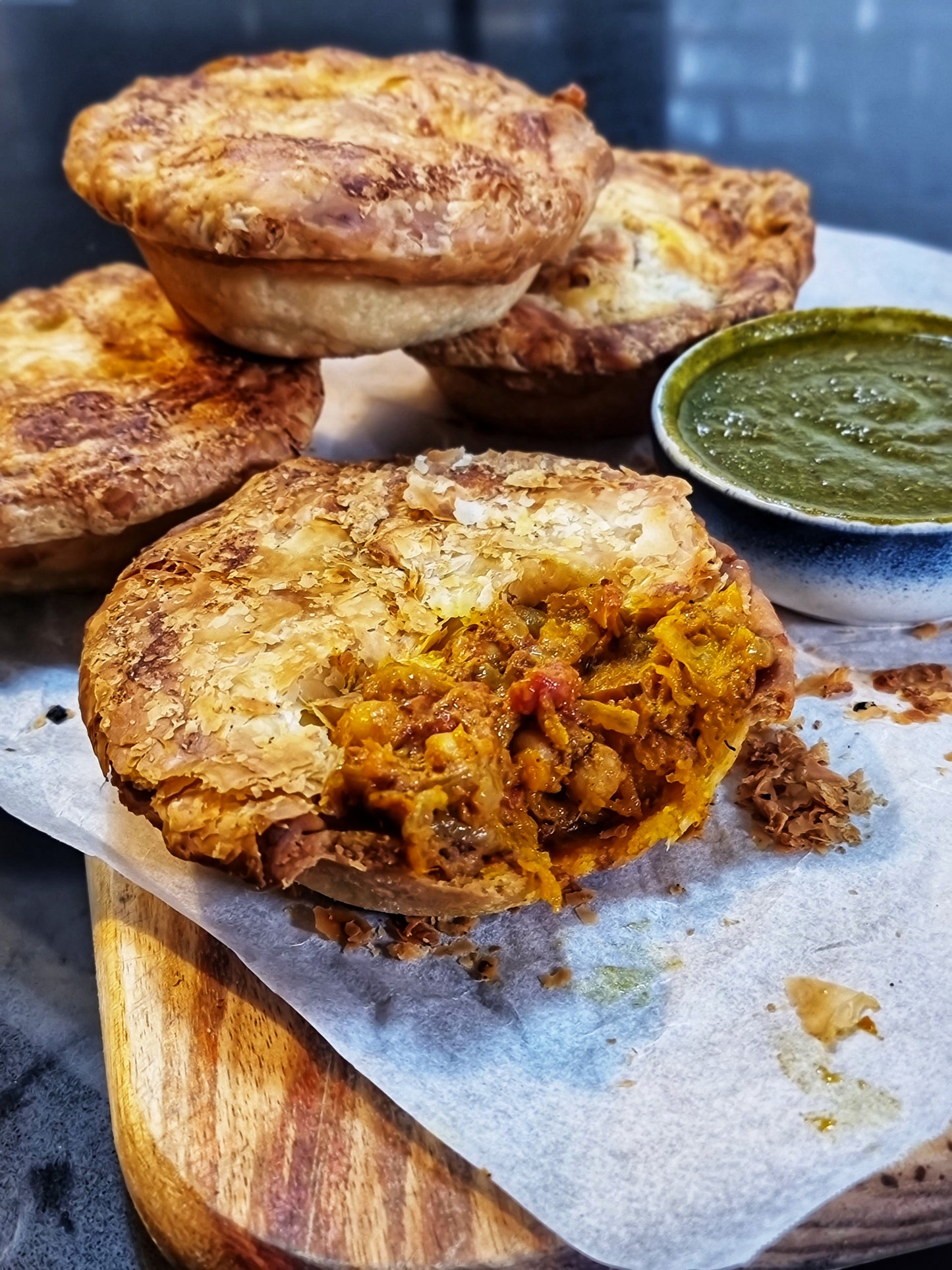 Creamy Pumpkin Curry Pie