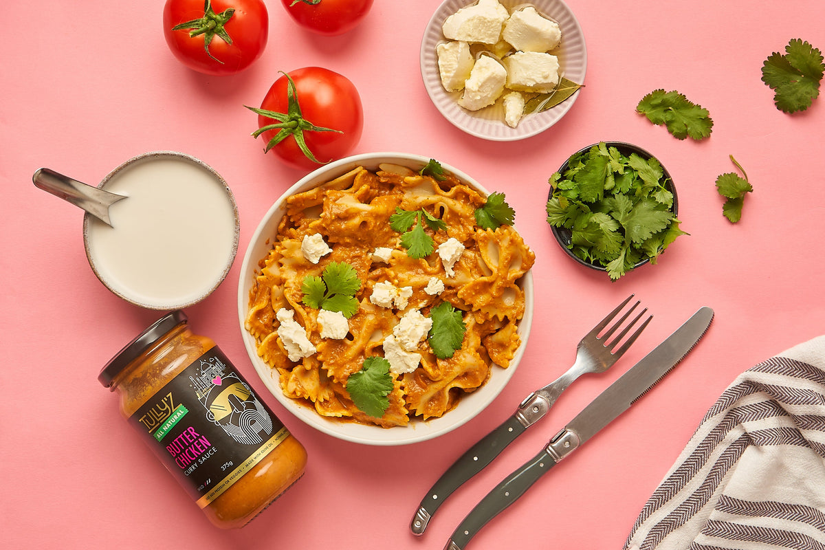 Butter Chicken Pasta – Ready in 10 Minutes &ndash; Tully'z Kitchen