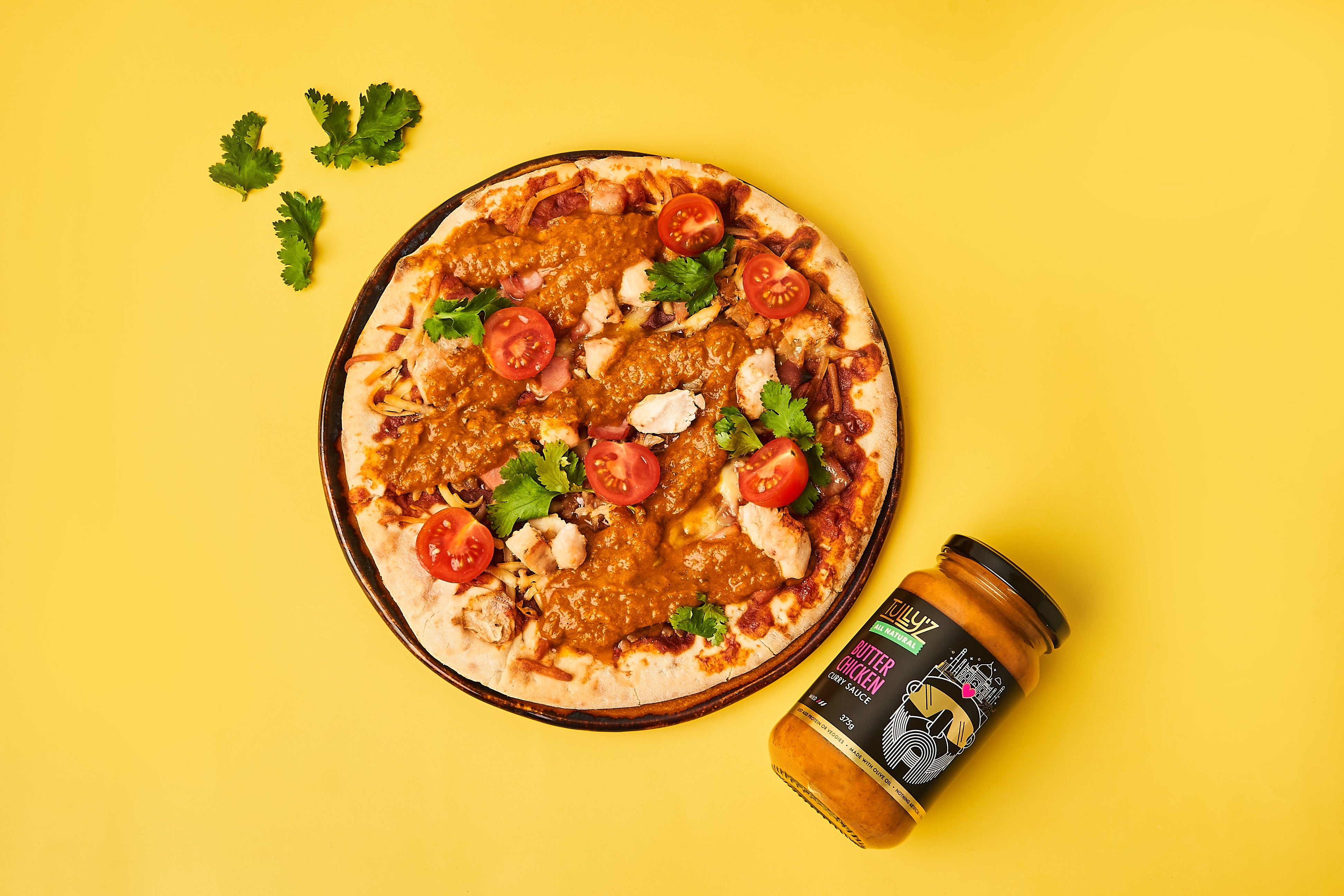 Butter Chicken Pizza – A Creamy, Cheesy Fusion – Tully'z Kitchen