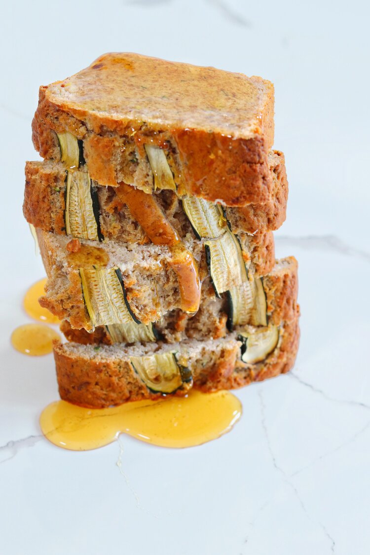 BODACIOUS BANANA AND ZUCCHINI BREAD