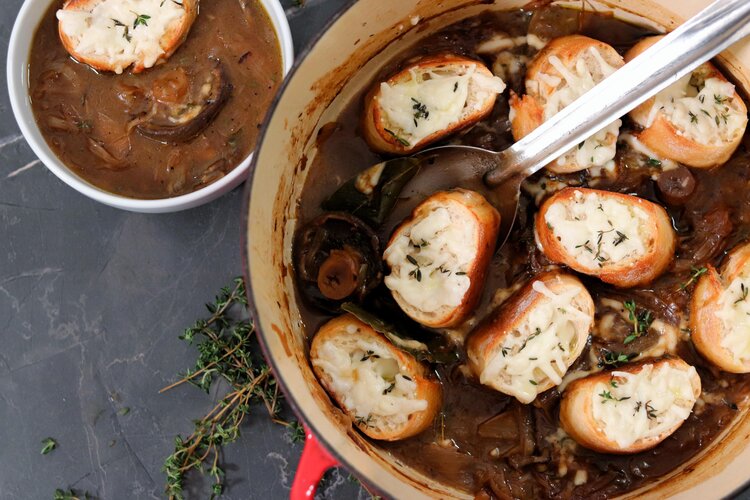 SOUL-WARMING FRENCH ONION STEW