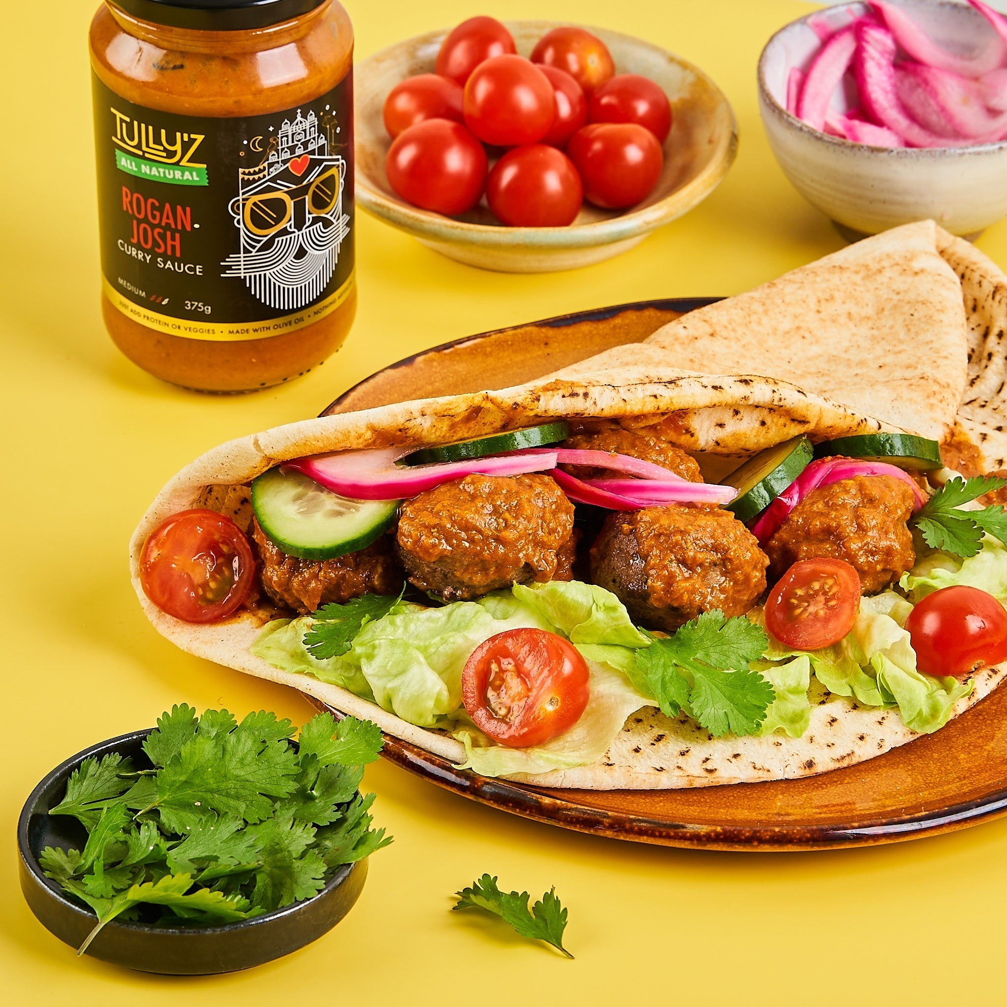 Rogan Josh Meatball Sub – A Bold & Savoury Sandwich – Tully'z Kitchen