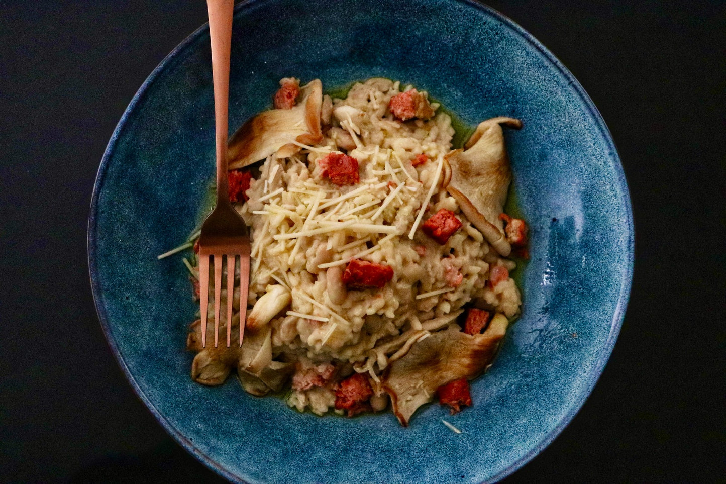 Tullyz Creamy Mushroom Risotto (Vegan and Gluten Free)