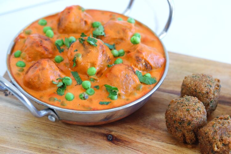Creamy Falafel Curry