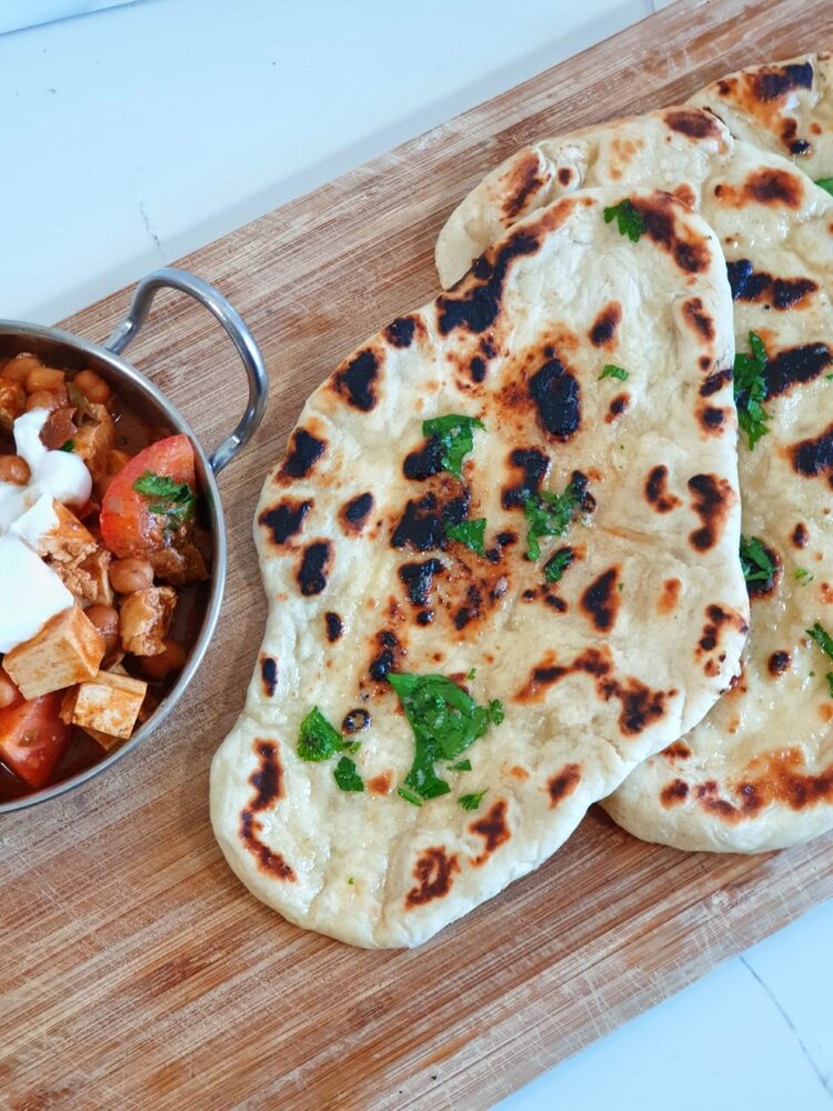 The Best Naan Recipe (and it's Vegan)