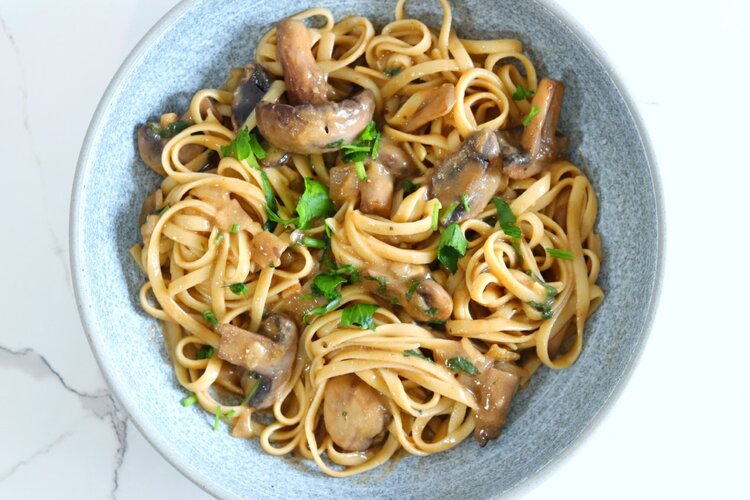 MUSHROOM STROGANOFF