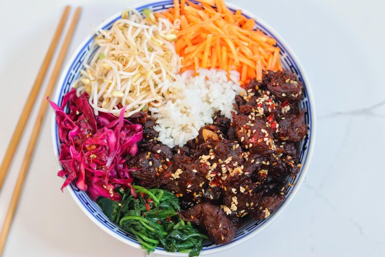 KOREAN BBQ "FABLE-BEEF" BOWL