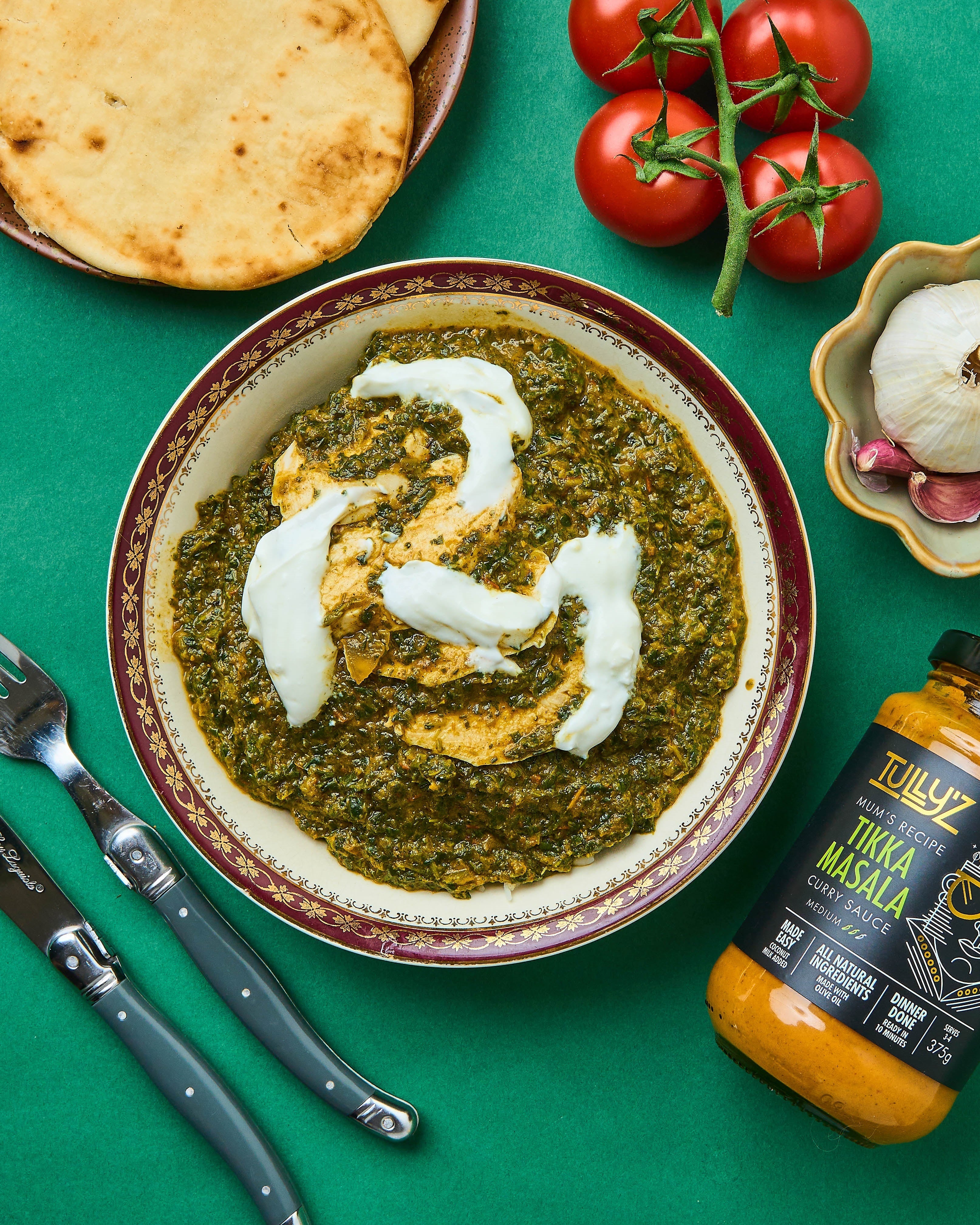 Tikka Masala Saag Chicken - A Nutritious Curry
