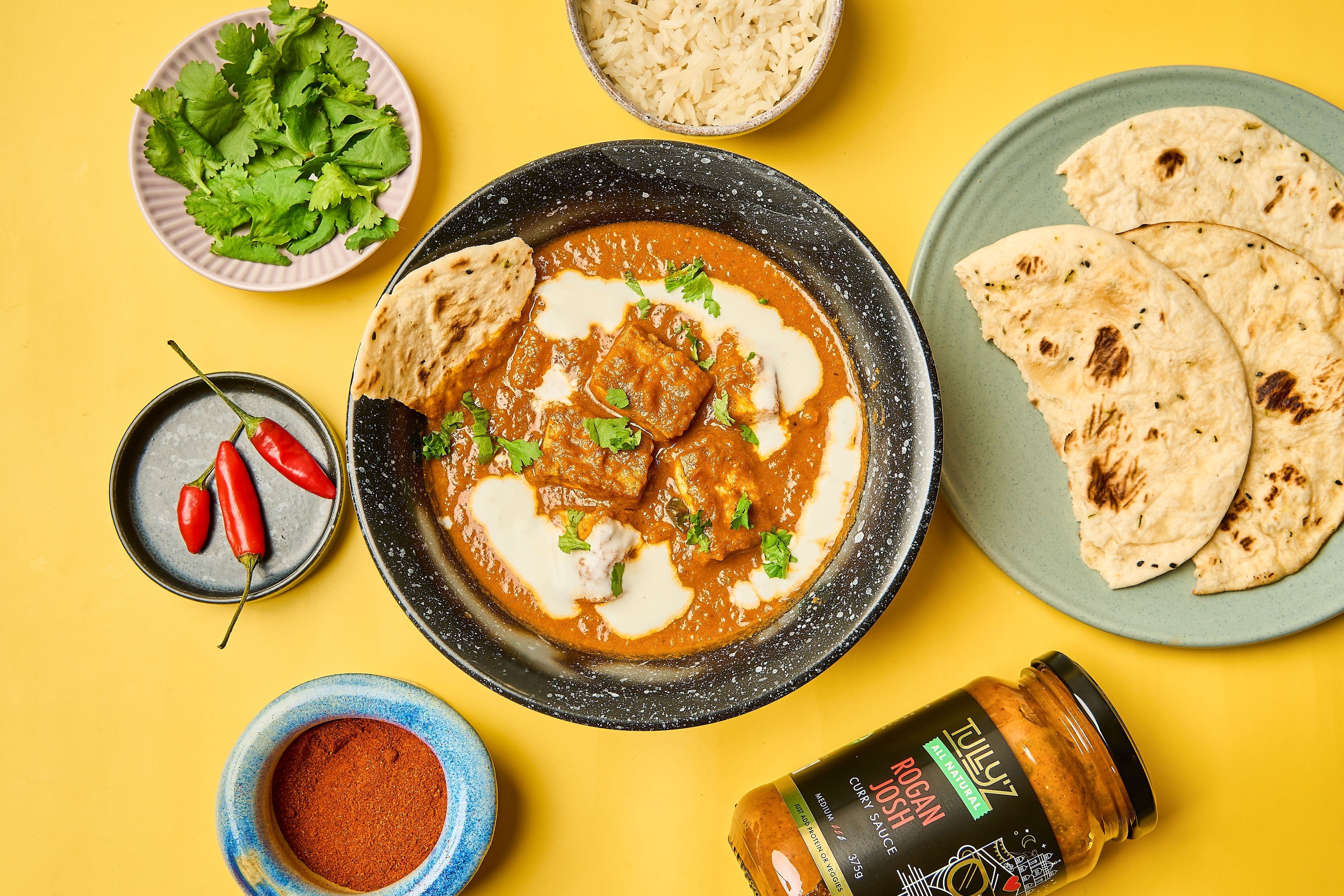 Rogan Josh Paneer Curry – A Rich & Creamy Indian Delight