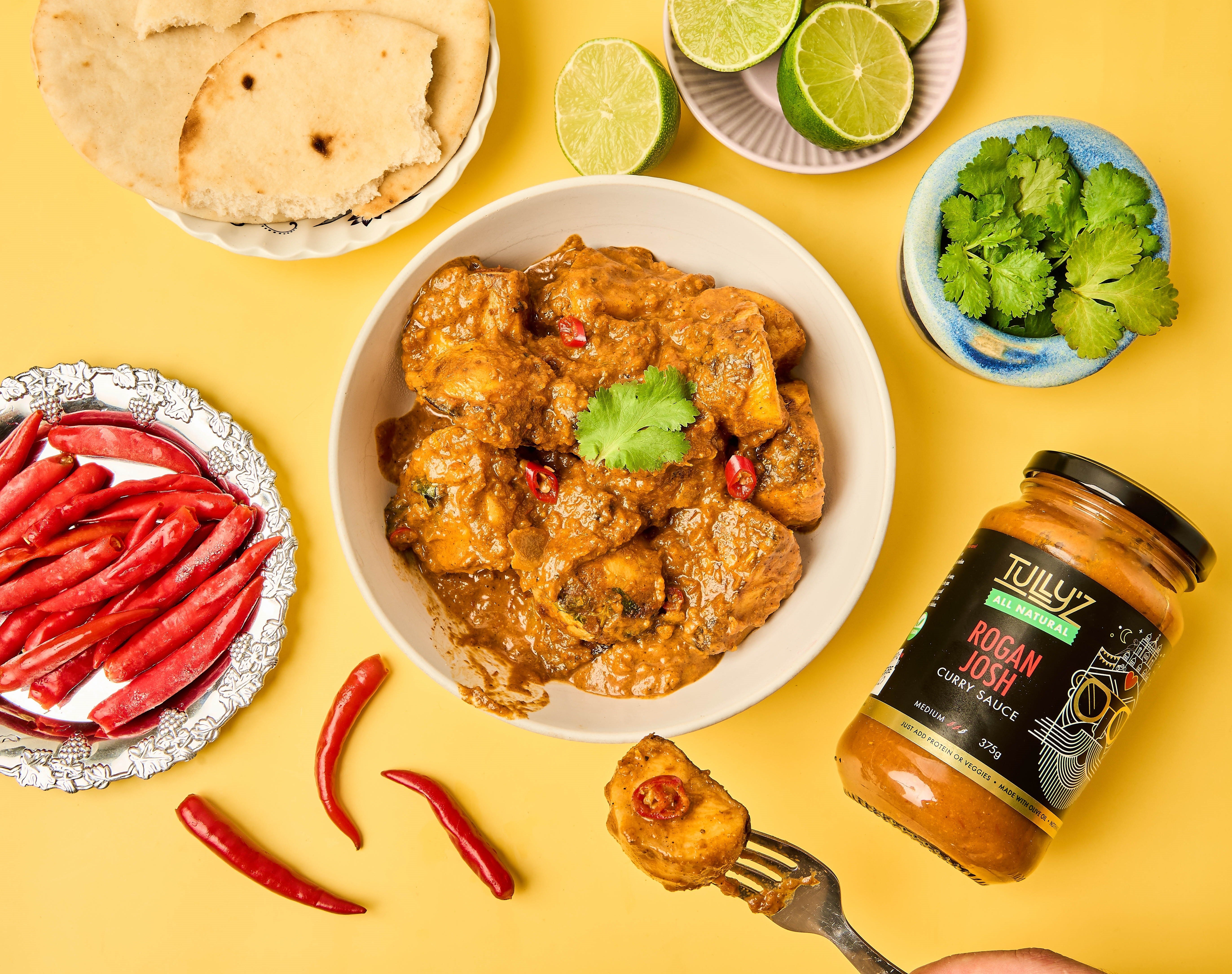 Rogan Josh Potato Curry – A Comforting Vegetarian Dish – Tully'z Kitchen
