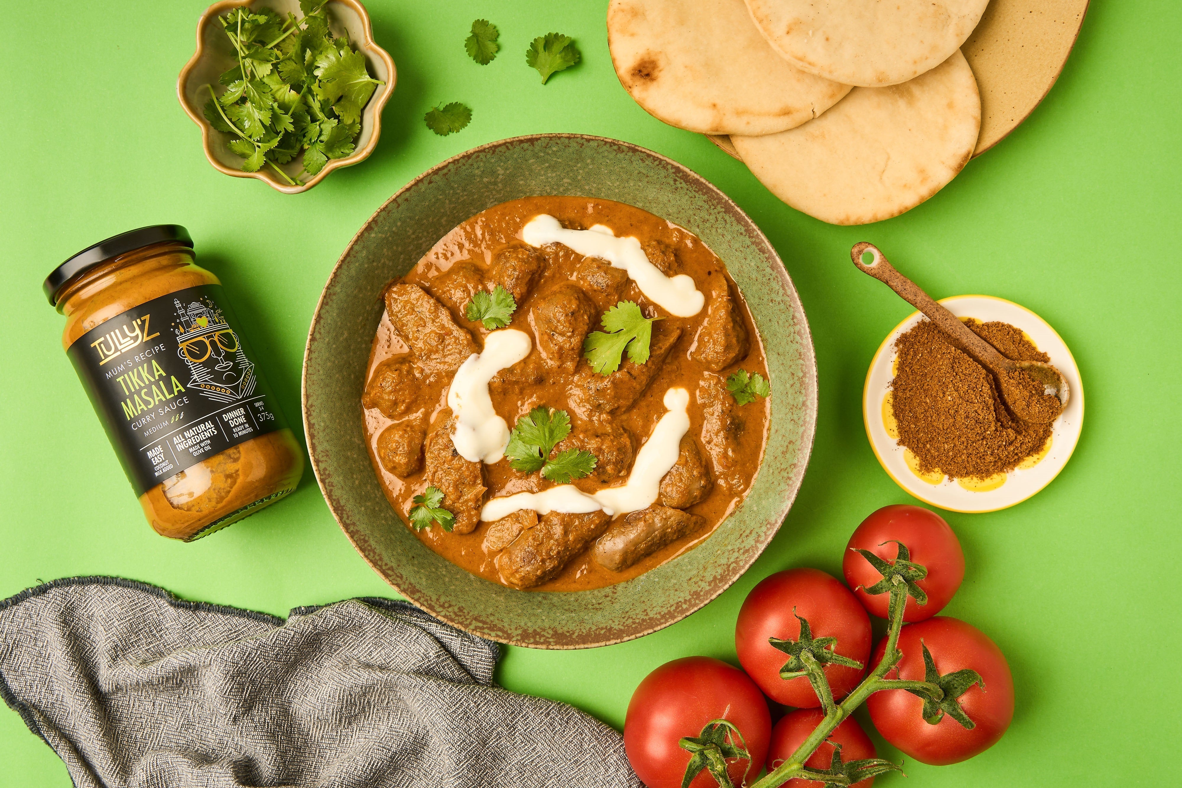 Tikka Masala Sausage Curry – A Bold & Hearty Dish