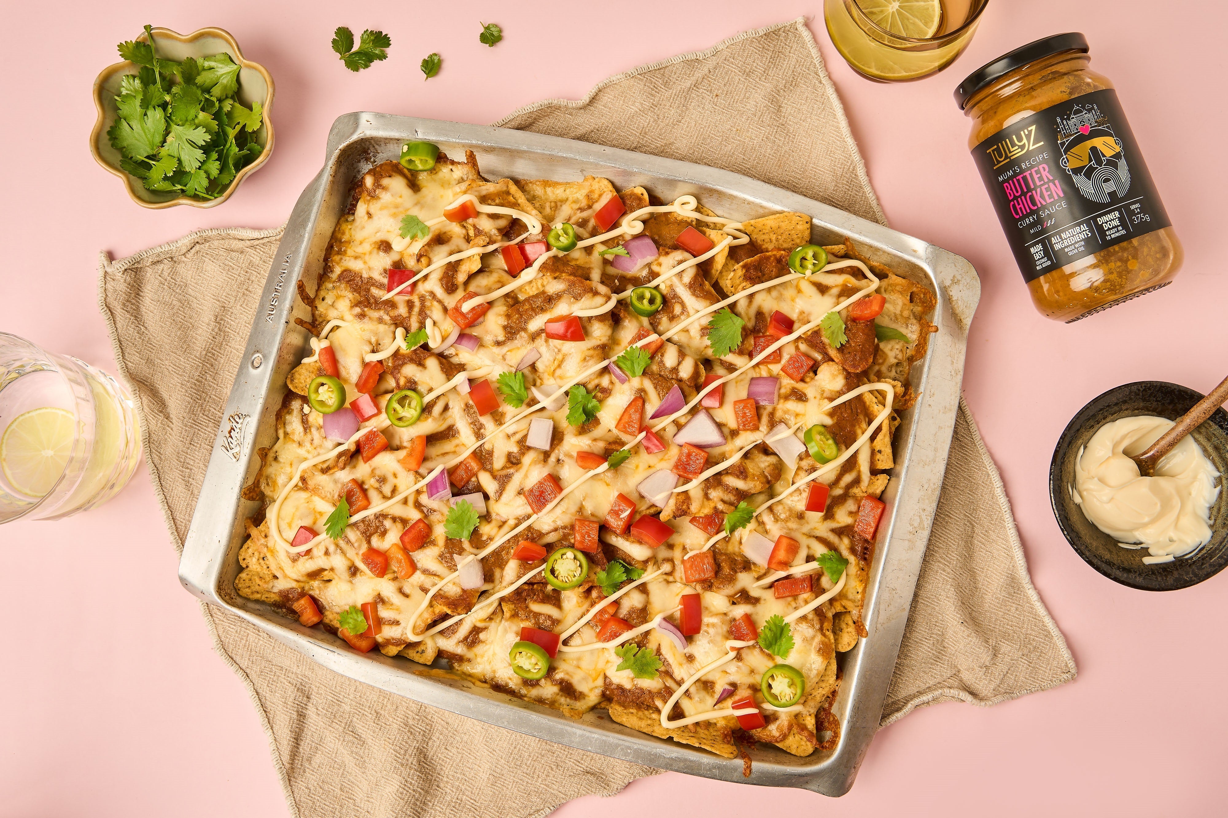 Butter Chicken Nachos – A Bold & Cheesy Fusion