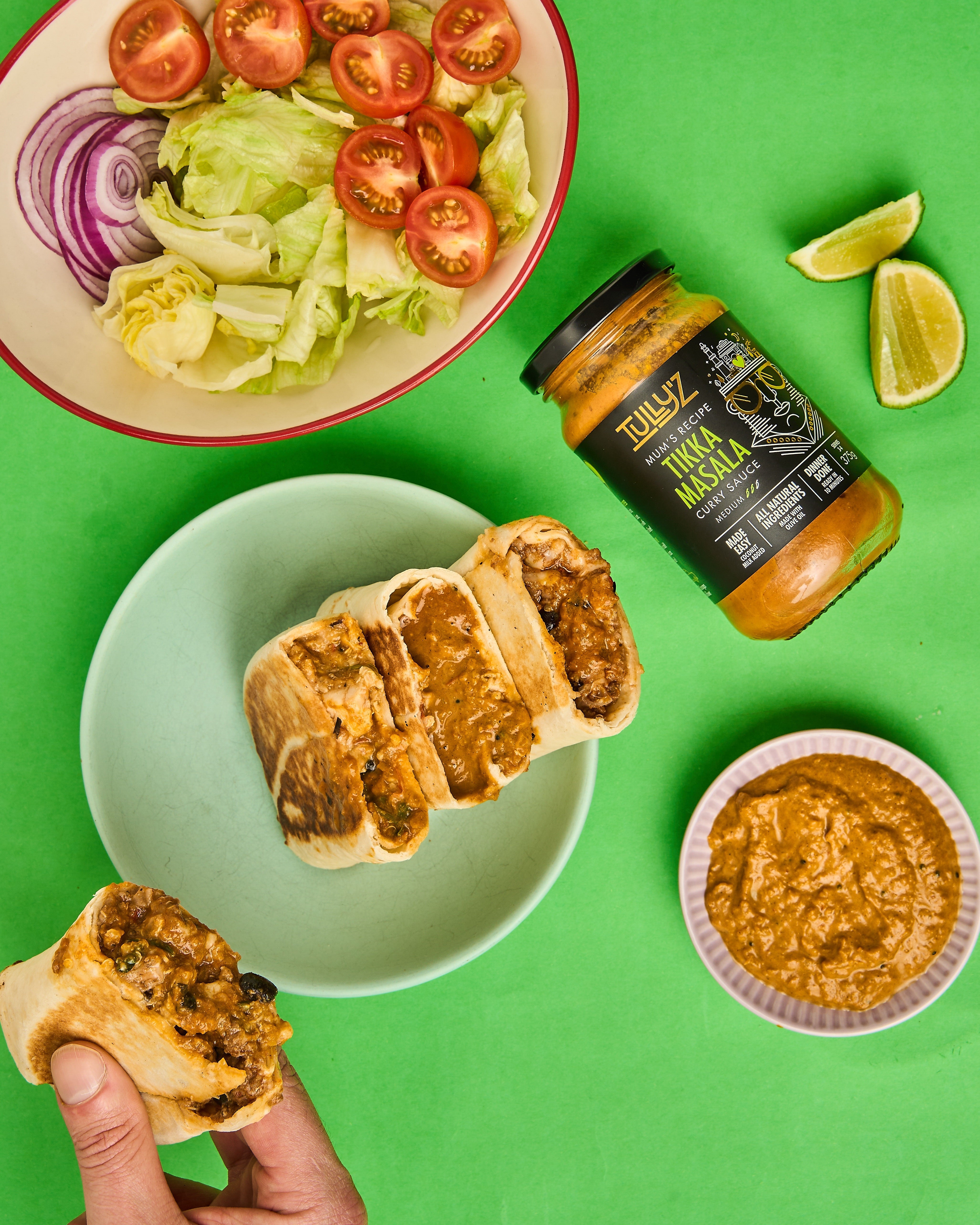 Tikka Masala Mixed Bean Burritos – A Quick and Hearty Meal