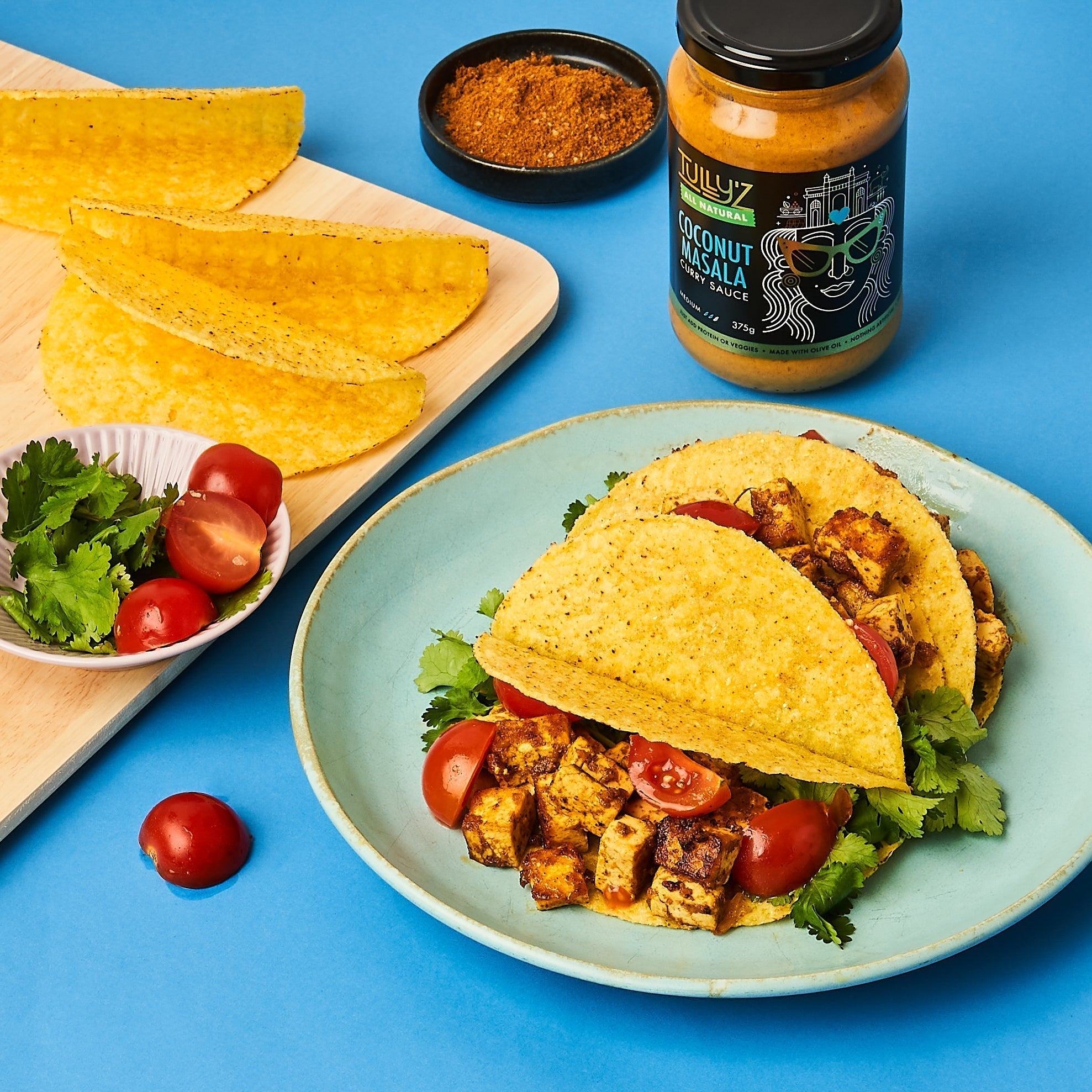 Coconut Masala Tofu Vegan Tacos - A Delicious Twist