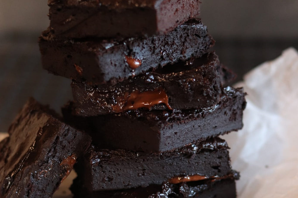 HIGH PROTIEN CHOCOLATE BROWNIES