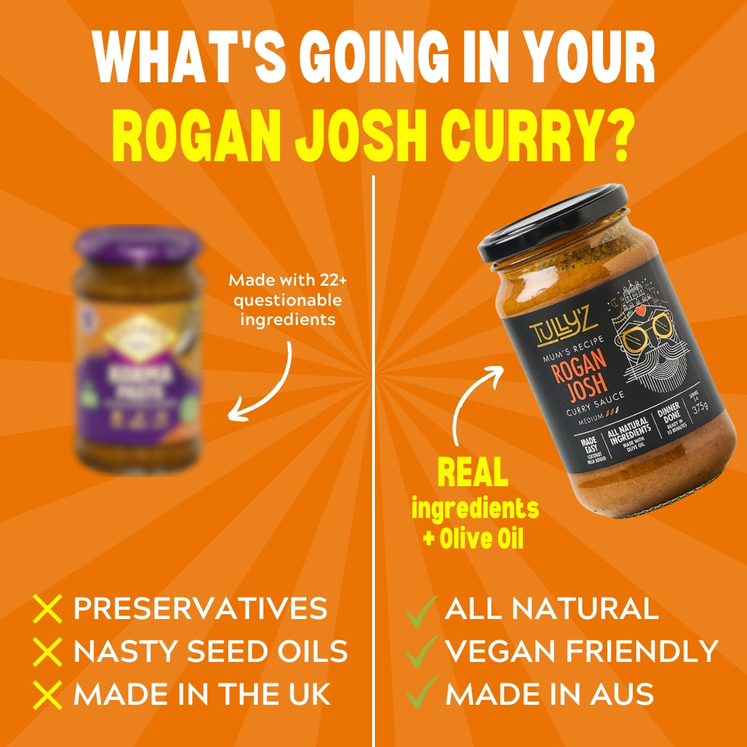 Tully’z Rogan Josh Curry Sauce