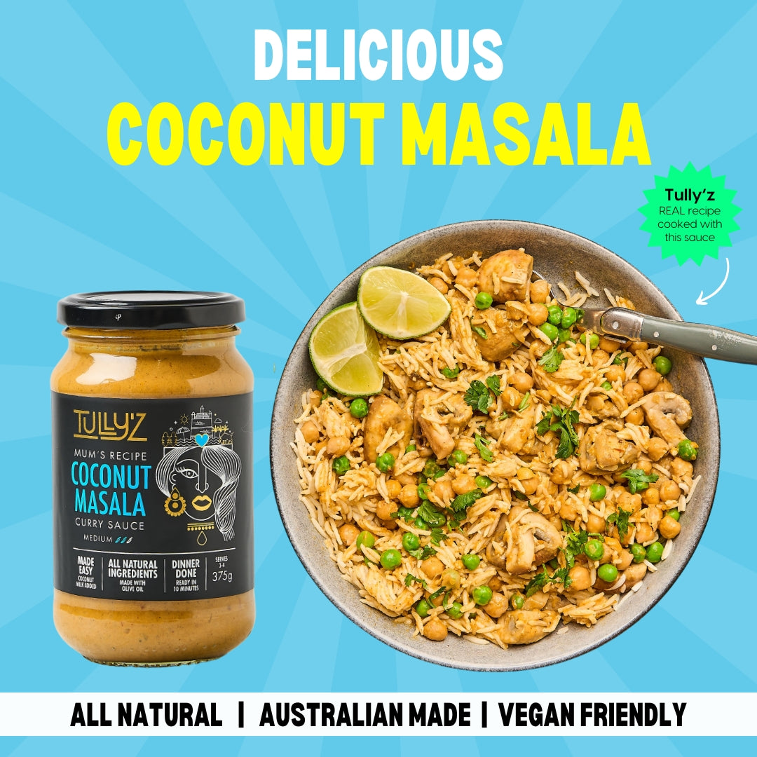 
                  
                    Tully’z Coconut Masala Curry Sauce
                  
                