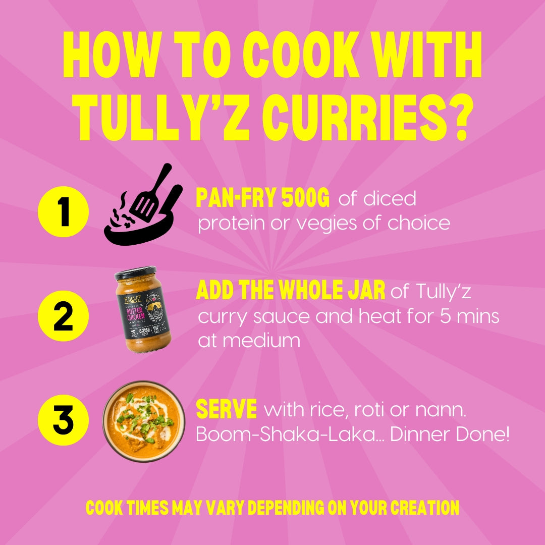 Tully’z Butter Chicken Curry Sauce