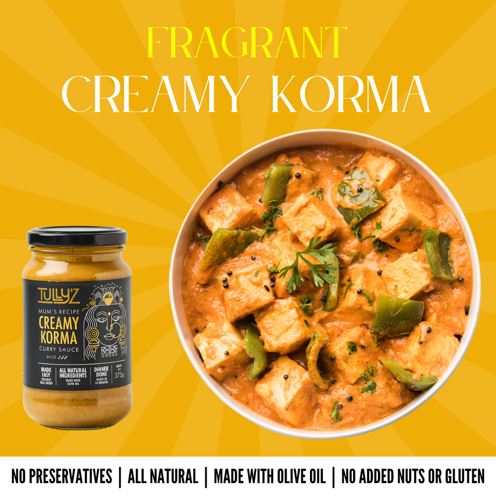 Creamy Korma Curry Sauce