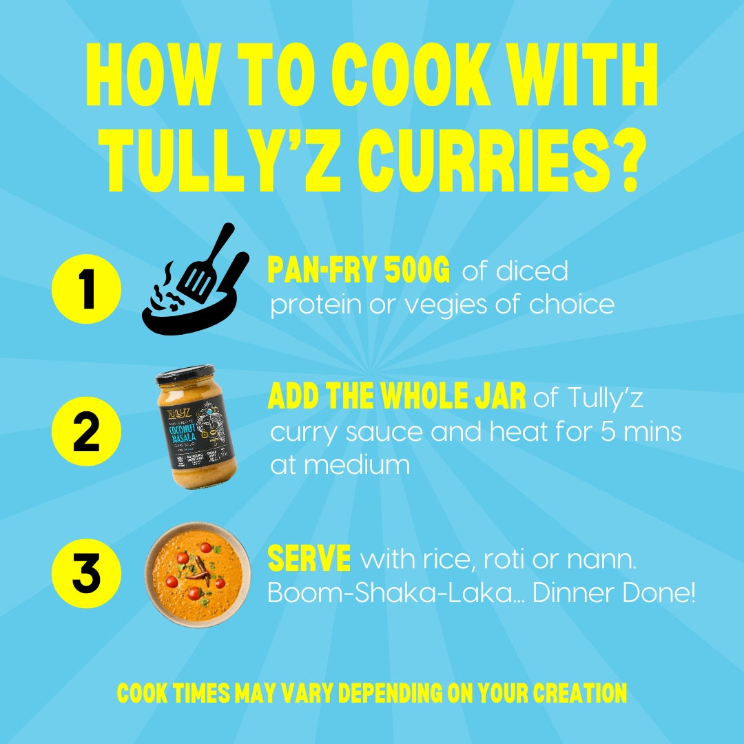 Tully’z Coconut Masala Curry Sauce