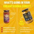 Tully’z Creamy Korma Curry Sauce