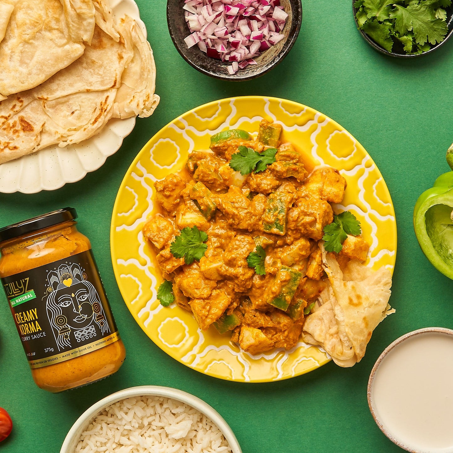 
                  
                    Tully’z Creamy Korma Curry Sauce
                  
                