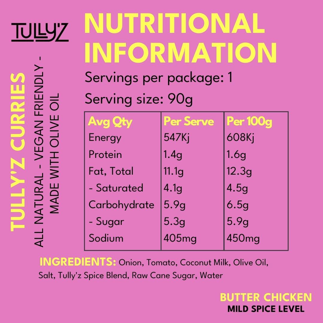 Delight in Butter Chicken Curry Sauce Online in Australia Now! Tully